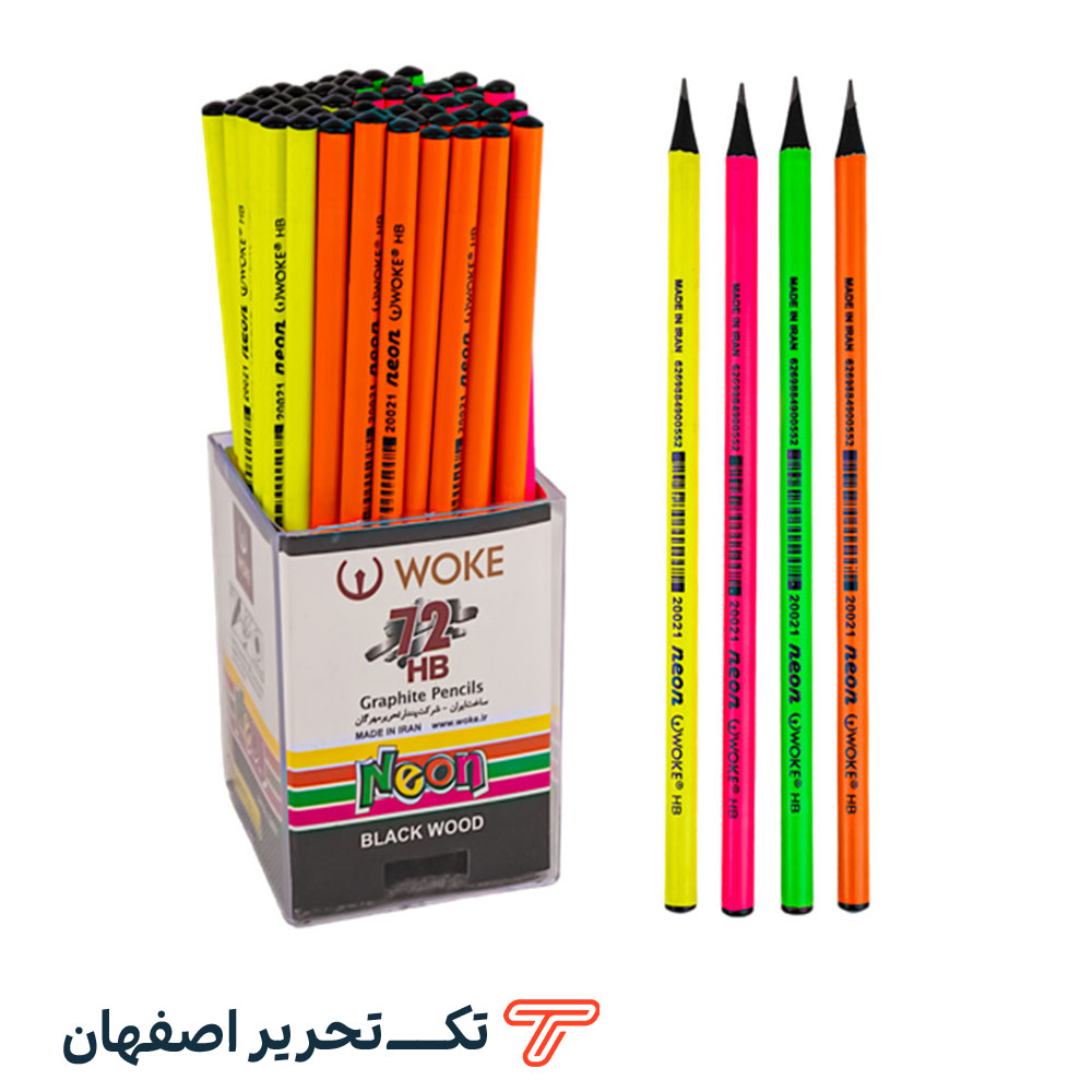 مداد مشکی بدنه فسفری چوب مشکی وک 20021 – تک تحریر اصفهان